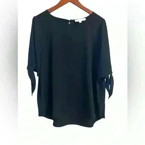 Adyson Parker black lightweight blouse.